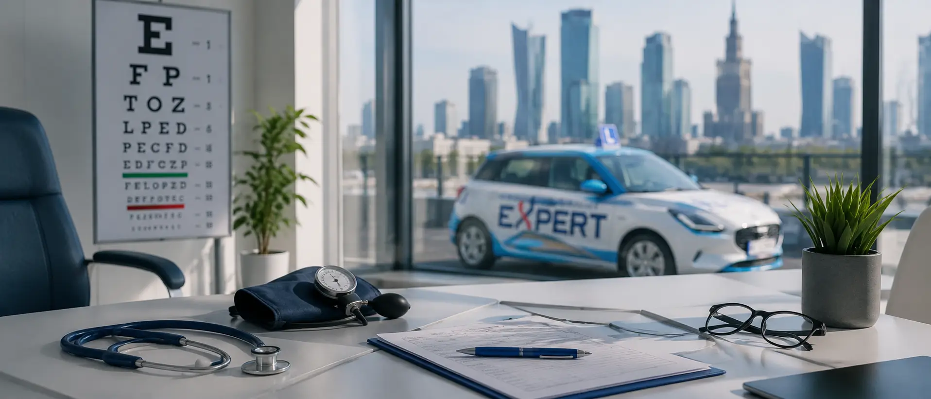 badania na prawo jazdy Warszawa EXPERT